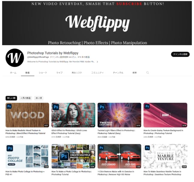 Webflippy_youtue