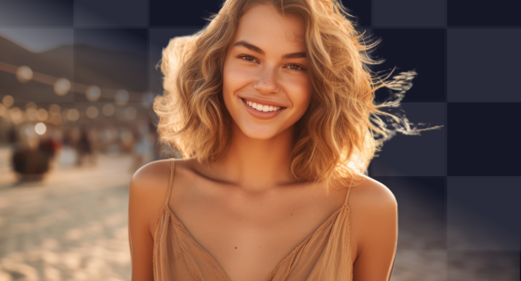 Clean alpha-friendly subject isolation.